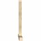 Ekena Millwork Eugene Rough Sawn Timber Gable Bracket, Douglas Fir, 84"W x 53"H x 4"D x 4"F, 15/12 Pitch GBW084X53X0404EUG00RDF - alternate 4